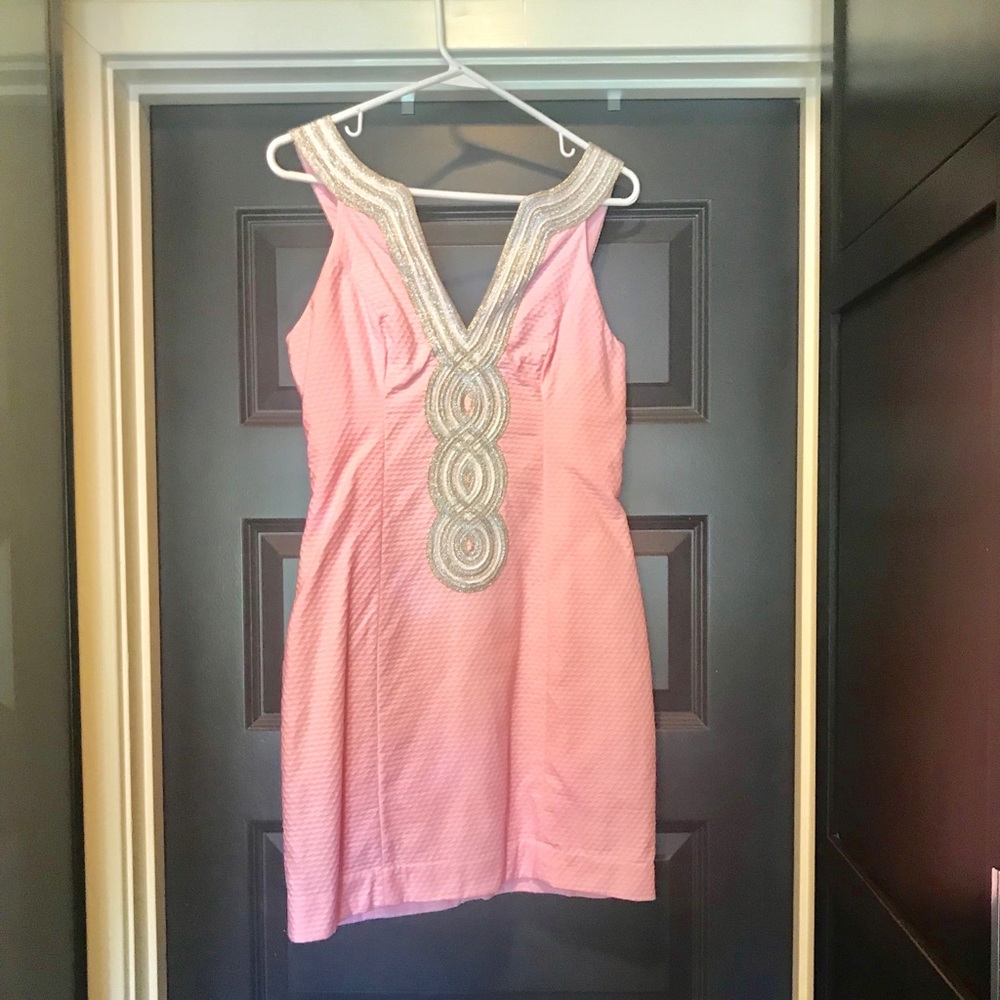Lilly Pulitzer Paradise Pink Valli Shift size 2